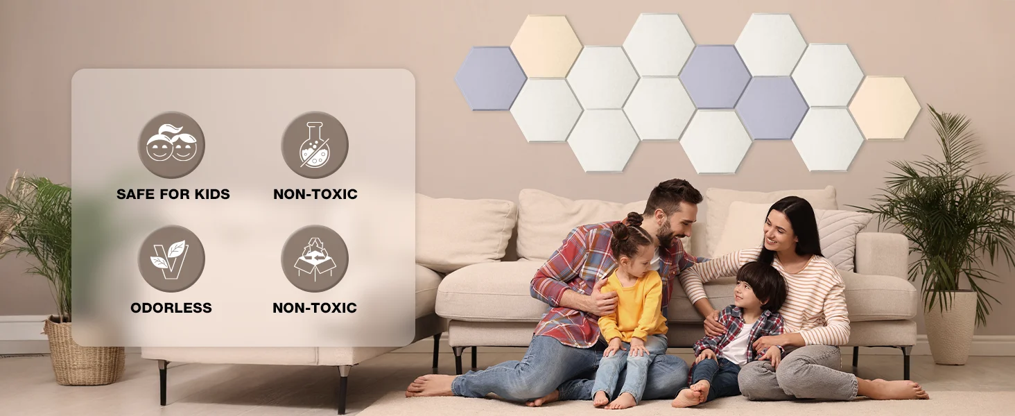 Yuan Yuan Sound Proofing Pet Felt Acoustic Panel Pet Decorative Polyester Fiber PET Acoustic Panel factory