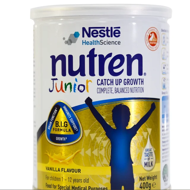 Nutren Junior Fiber Vanilla 24 Count / Nestle Nutren Junior Complete