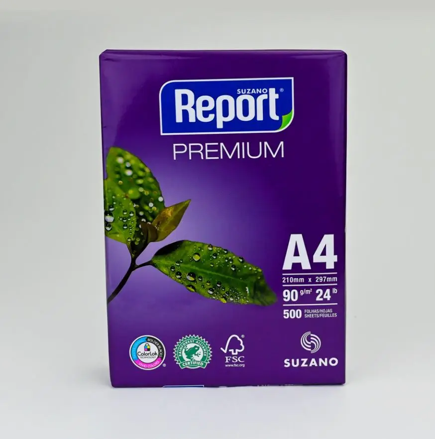 Multipurpose White Report A4 90g/m Size Office Printing Paper /ppc A4 ...