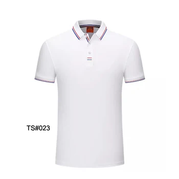 White Color 100% Cotton Polo T Shirt Solid Colors Summer Product Best ...
