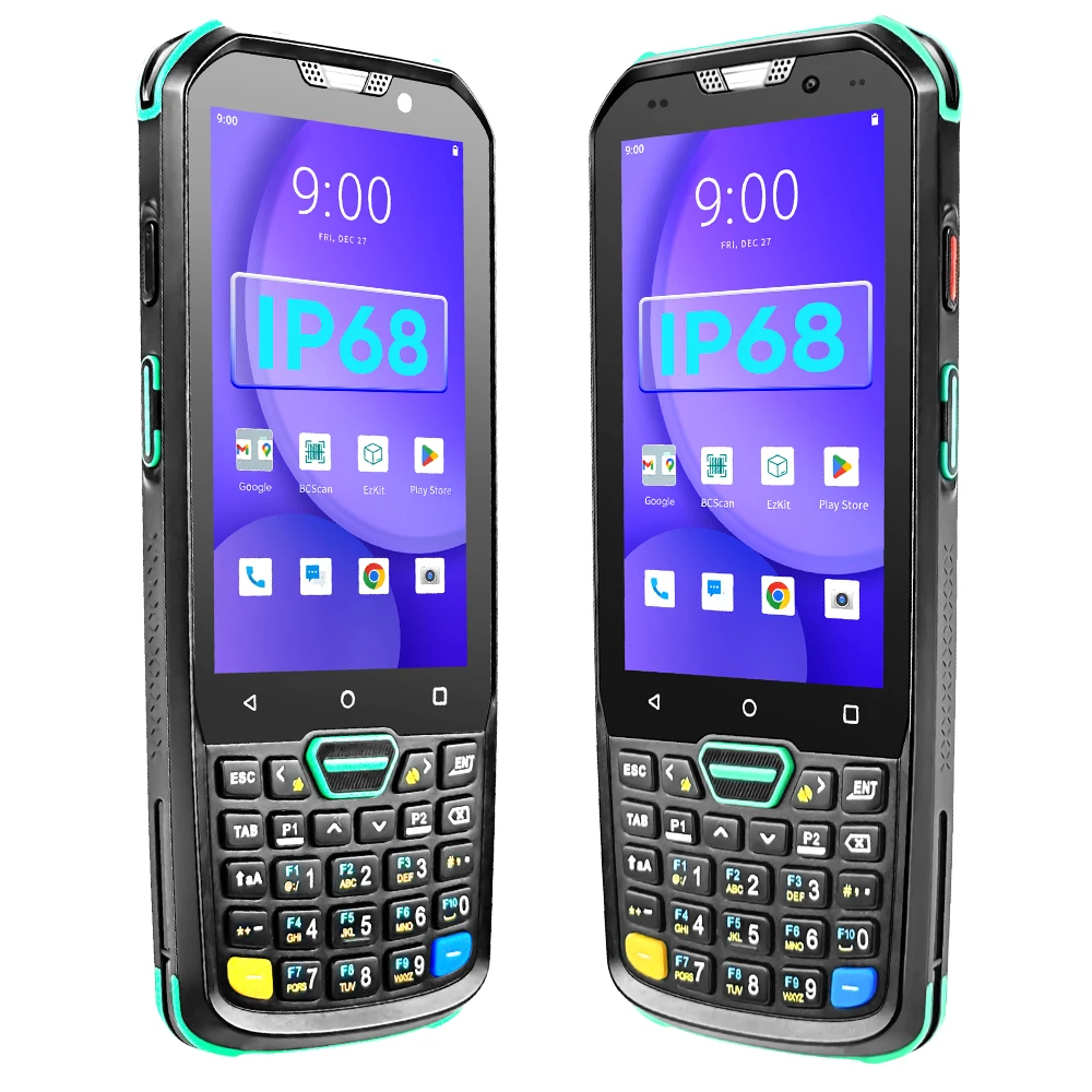 New Android 11 GMS IP68 Rugged Industrial Mobile Handheld PDA 1D 2D Barcode Scanner Warehouse Data Collector Terminal PDAs