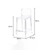 Transparent 65 cm