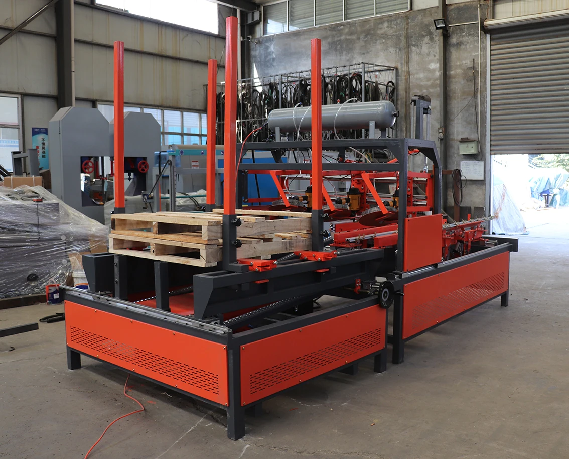 Easy-to-Operate Wood Pallet Nailing Machine