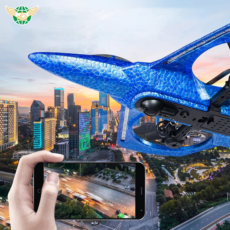 2.4G Remote Control Plane EPP Foam Fighter Toys Waterproof Glider With Camera Plane RC Airplane Kit