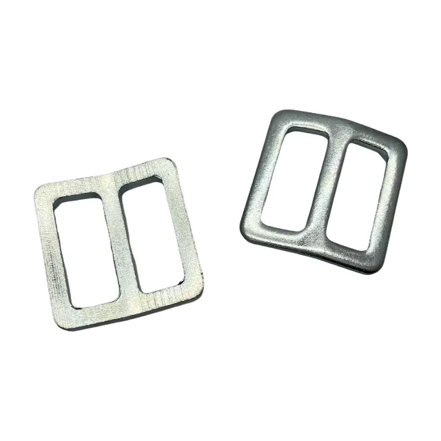 Forging Galvanizing 28mm Lashing Steel Iron Material Silver One Way Buckle