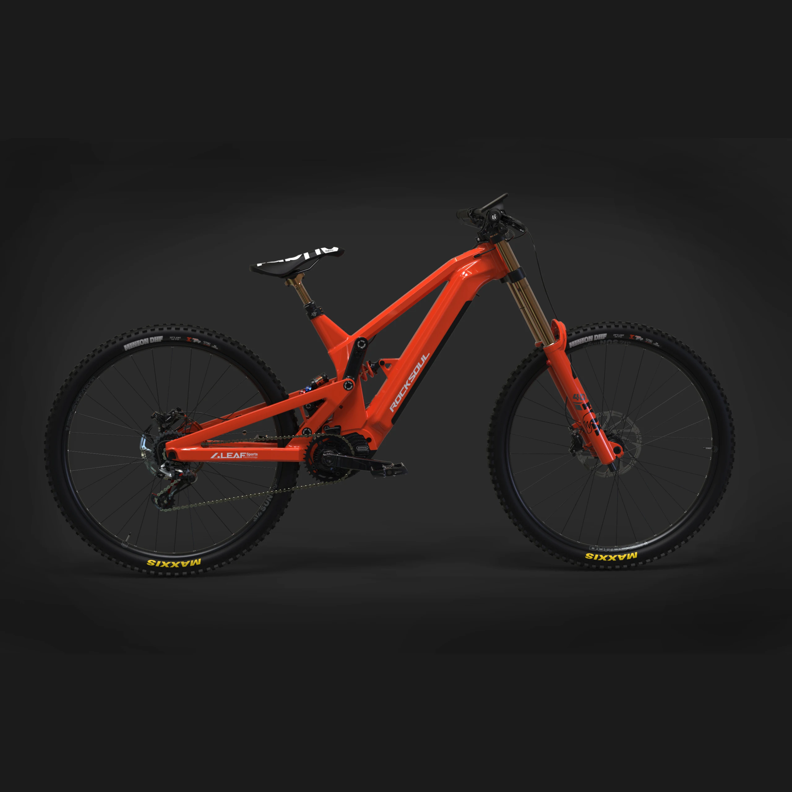 Experience the Ultimate Downhill Adventure with the Electric Mountain Bike  Full Suspension Powered by Fox Fork Suspension