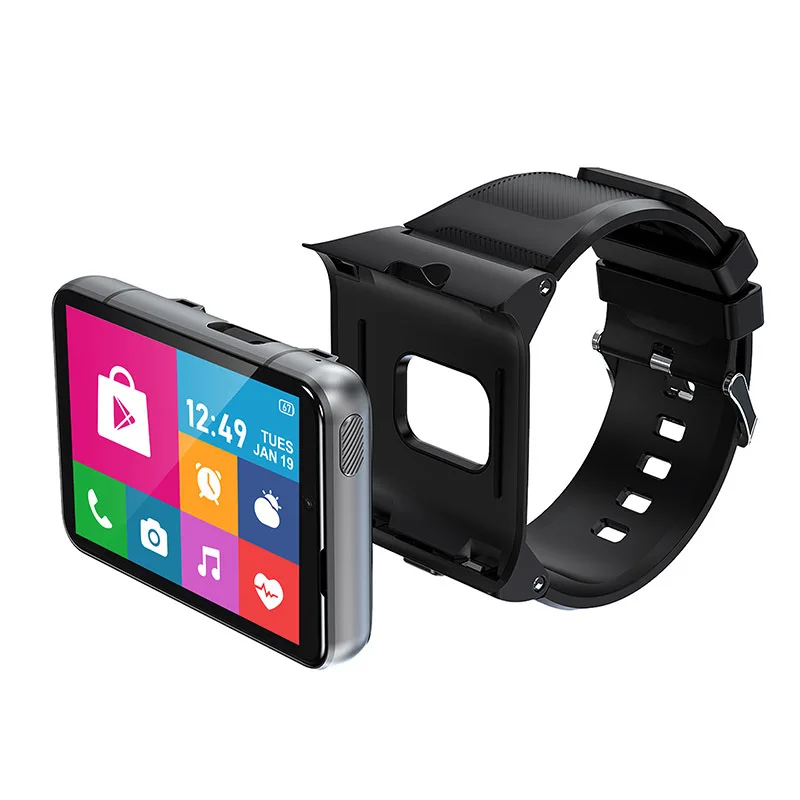 4g Smartwatch Mit Gps, Gesichtserkennung Und Herzfrequenzmesser_voghion.com