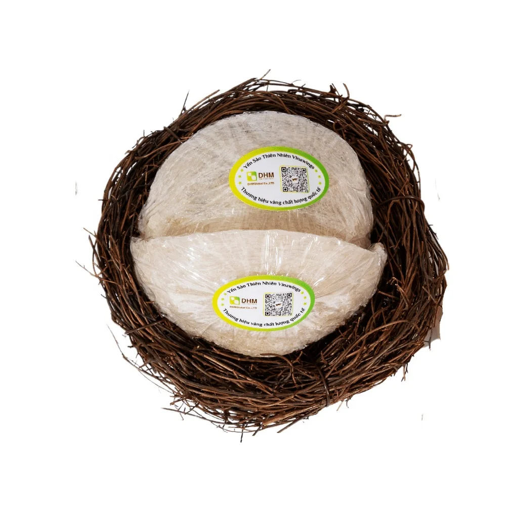 High Quality Natural Bird's Nest Nutrition Healthy Edible Round Shape