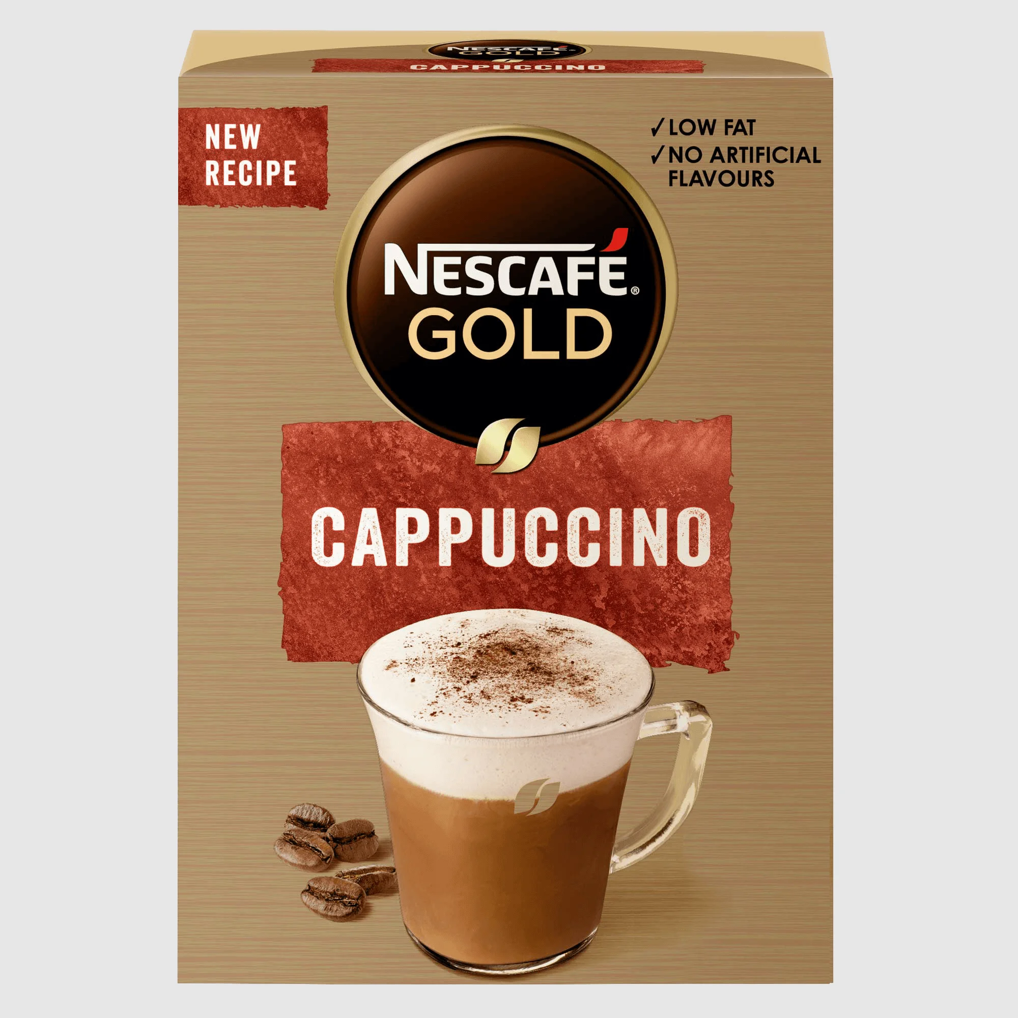 High Quality Nescafe Gold Cappuccino Sachets And Box Instant Coffee For