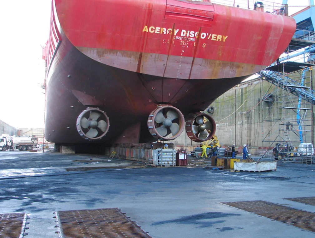 Marine Propulsion System 360 Degree Azimuth Thruster With Robust