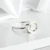 Plata clara del cuarzo