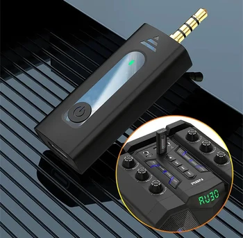 Mini Microphone Wireless Lavalier Lapel Portable Microphone  Professional Noise Reduction Recording  Mic for Camera product image