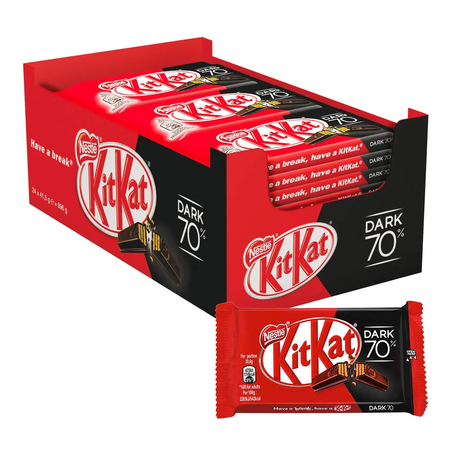 Wholesale Price Kitkat Nestle Kit Kat 36g Wafer Dark Chocolate Casual ...