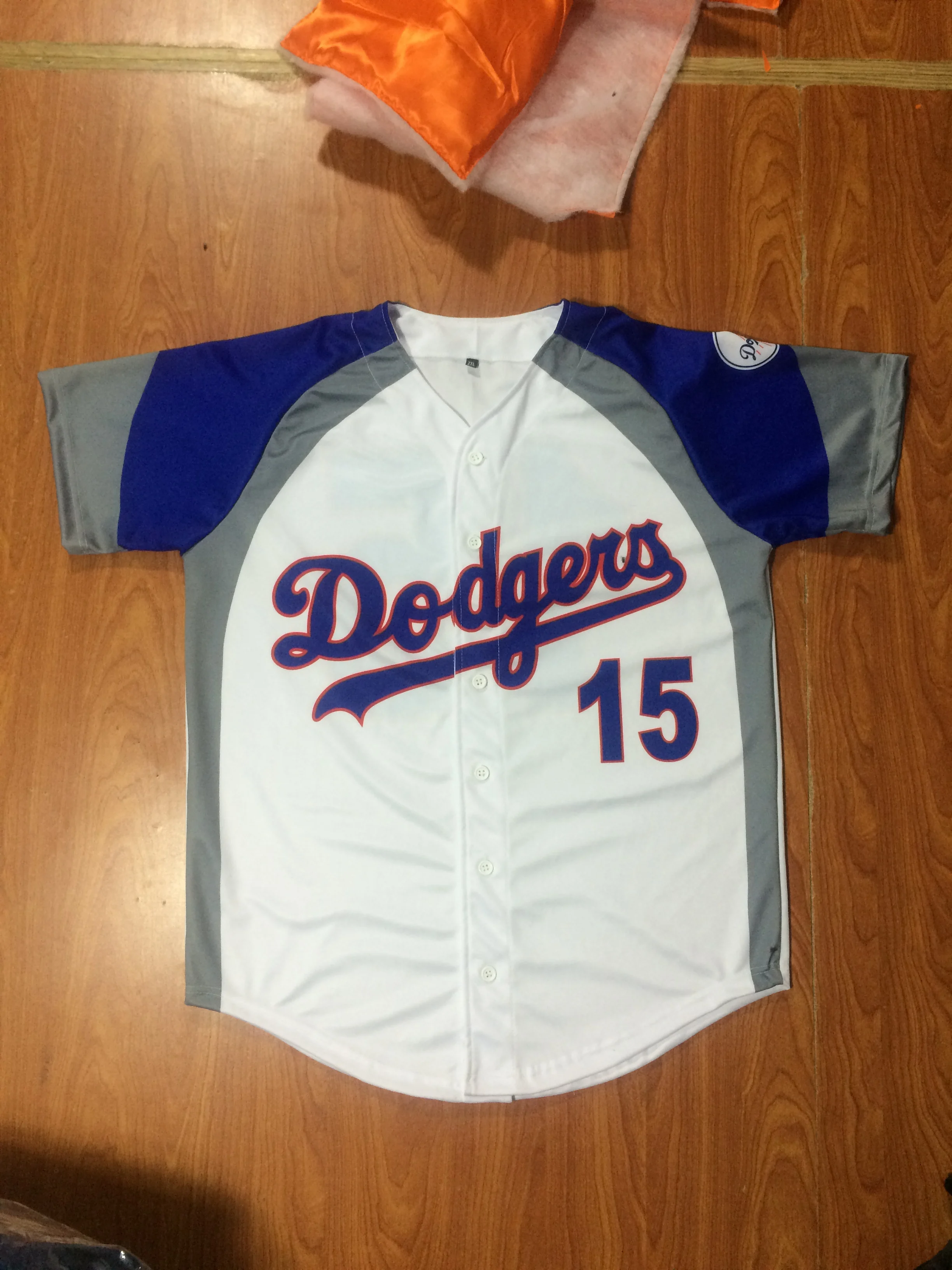 Wholesale Cheap Blank Plain Baseball Jerseys Custom Polyester Mesh