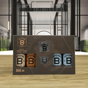Gift Box 4x 50cl 2 Glasses Bertinchamps Authentic Brewer Ales Set Promotional Business Gifts Corporate Marketing Custom Logo