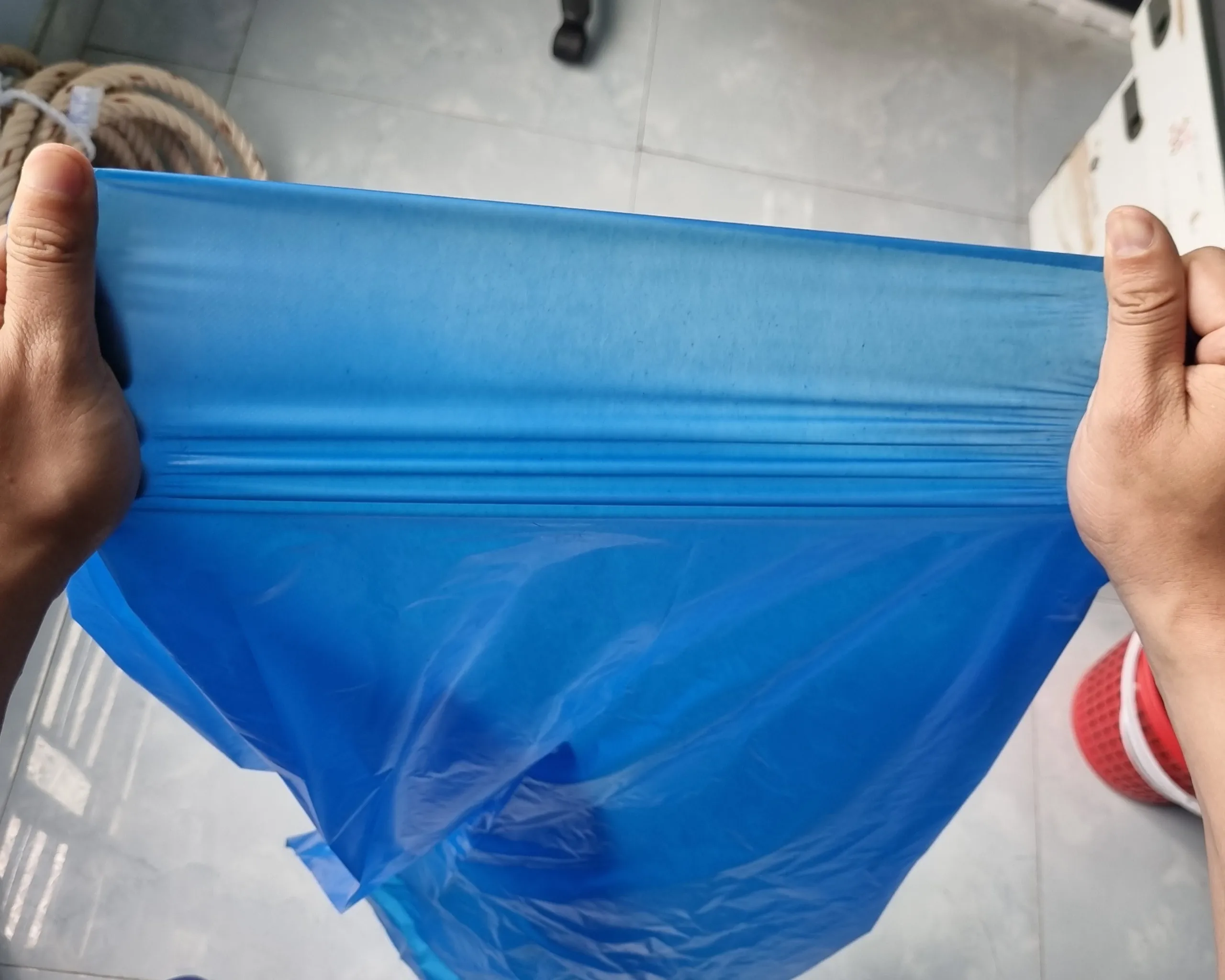 Recycled Ldpe Bag Black Ldpe Hdpe Plastic Bin Industrial Garbage Bag