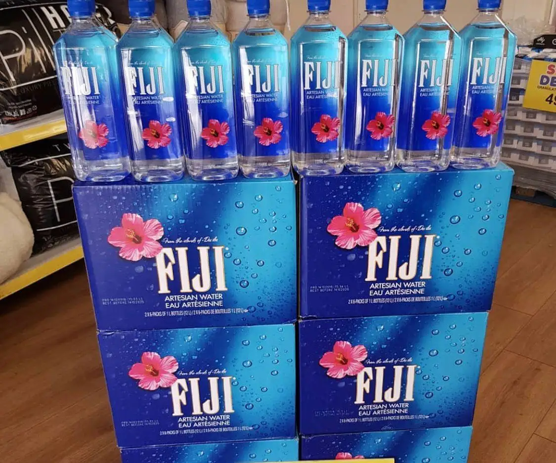 Fiji Natural Artesian Water 24 X 500 Ml Spring Bottle Packing Packaging