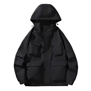 Winter and Autumn Outdoor Windproof Breathable Reversible Sport Coat Unisex Brand Hood Zipper Fashion Casual Warm Puffer Jacket