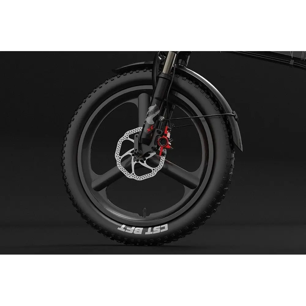 E-Bike G650 20 inch electric bike with 48V 12.8Ah battery, 500W motor