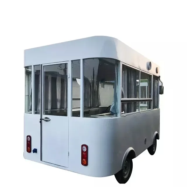 Wholesale Price Mobile Food Trucks For Sale Austria Used Fast Food Truck Trailer Food Cart for sale