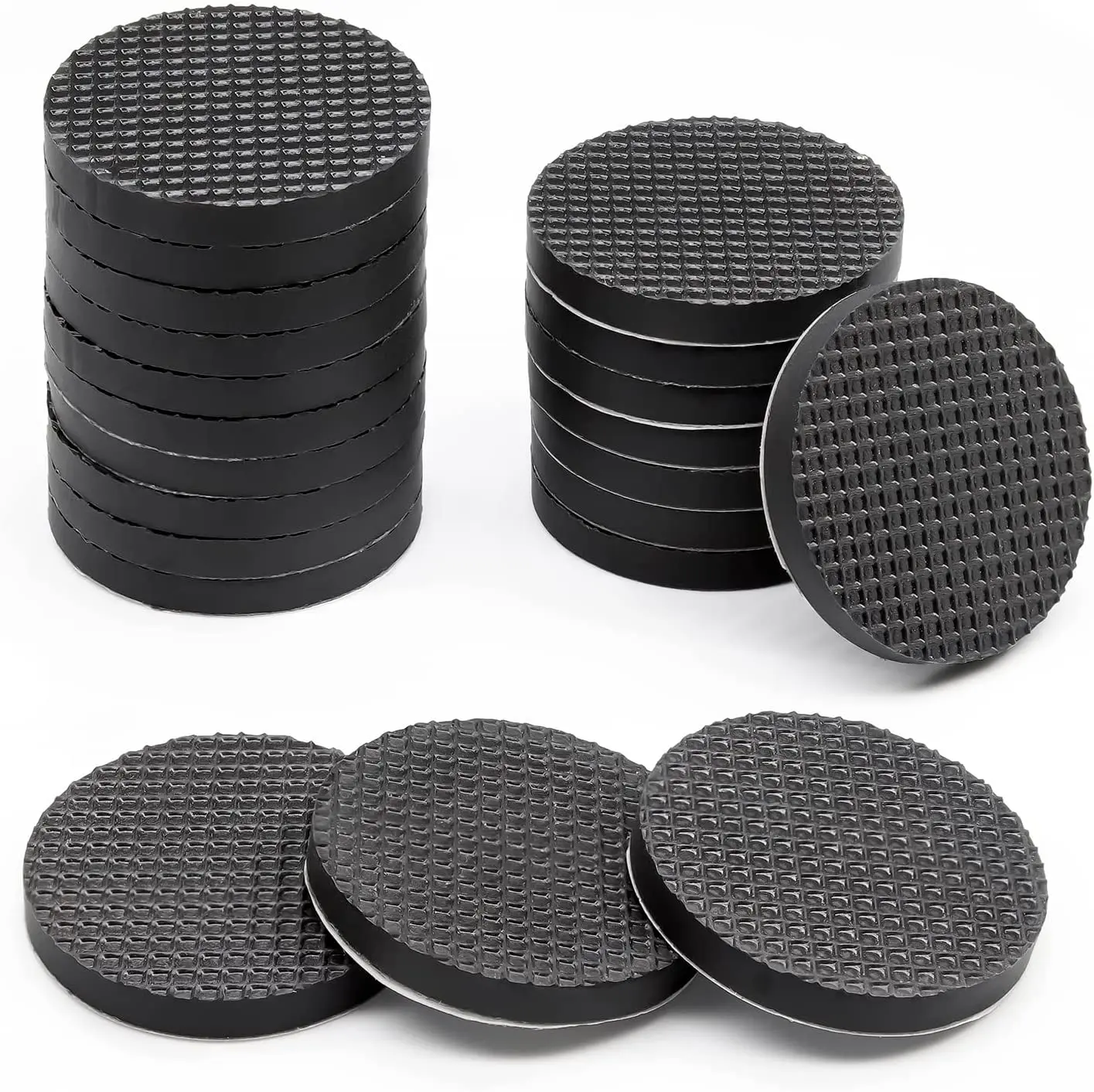 Custom Die Cut Closed Cell Black Adhesive Rubber Silicone Neoprene Cr