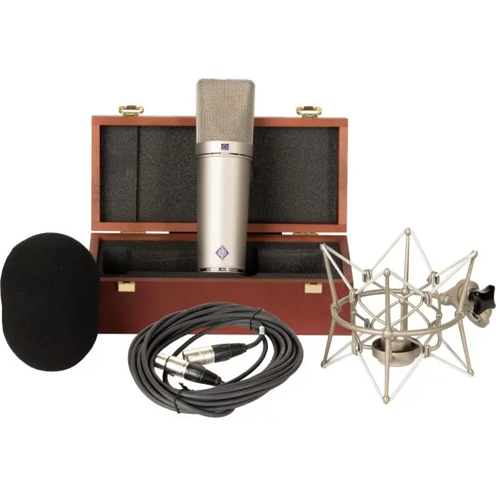 Neumann U87ai Shockmount Set Z Microphone With Box Buy Microphone