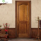 Doors Professional Custom-made Expensive Wood Doors Interior Solid Wood Doors Interior Solid Wood Double Doors For Luxury Decoration