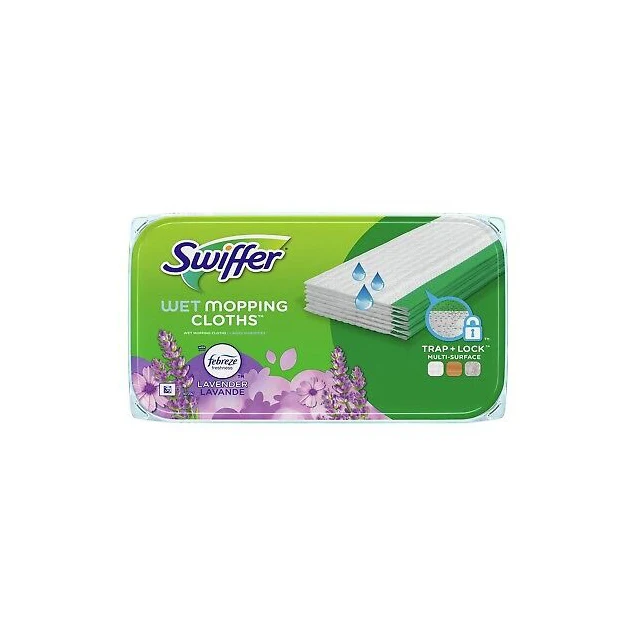 Sw-iffer Sweeper Pet 32 Ct Heavy Duty Dry Cloths with Microfiber Cleaning