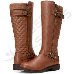 Оптовая продажа Высококачественная профессиональная обувь для верховой езды девочек прочная и