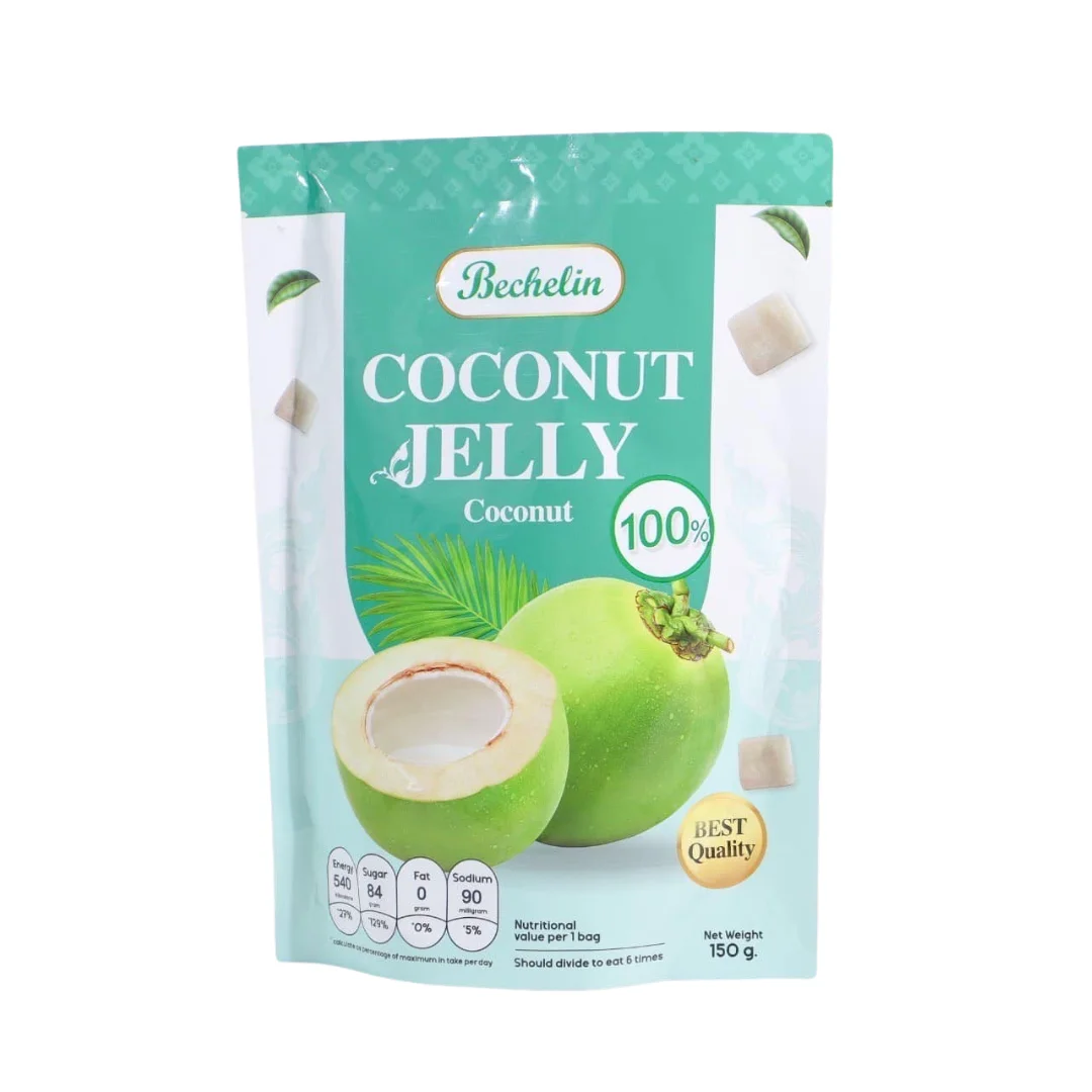 Hot Sales Coconut Jelly Candy 150 Gr Pack Made Of 100 Real Coconut Less Sugar Gluten And Fat