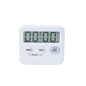 Large Screen LCD Display Electronic Kitchen Timer Cooking Dishes Timer Function Alarm Clock Sleep Stopwatch Reminder