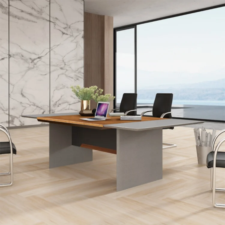 Paint Conference Table Simple Modern Conference Room Table and Chair Combination Conference Table Long Office Desk Rectangular
