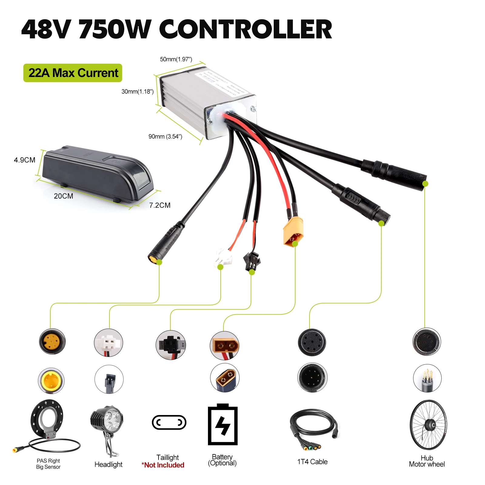 BAFANG 8fun 36V 48V 500W 750W リアハブモーターキット 26インチ 27.5 