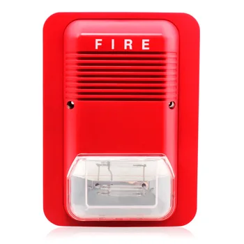 Fire Alarm Siren Security Horn Buzzer 12vdc 24v Sound And Light Fire ...