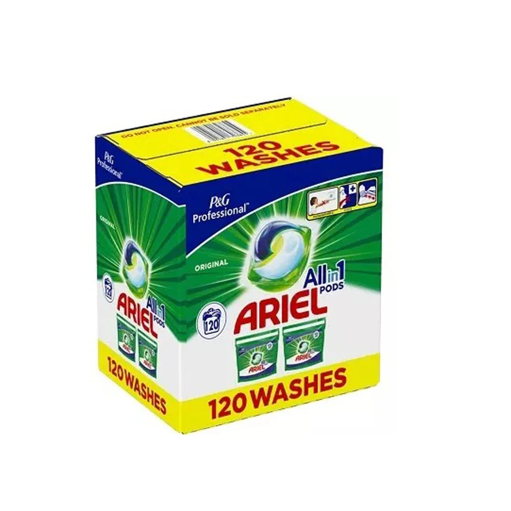 Powerful Ariel 3 In 1 Mountain Spring Washing Gel Capsules/wholesale Ariel Detergent Washing