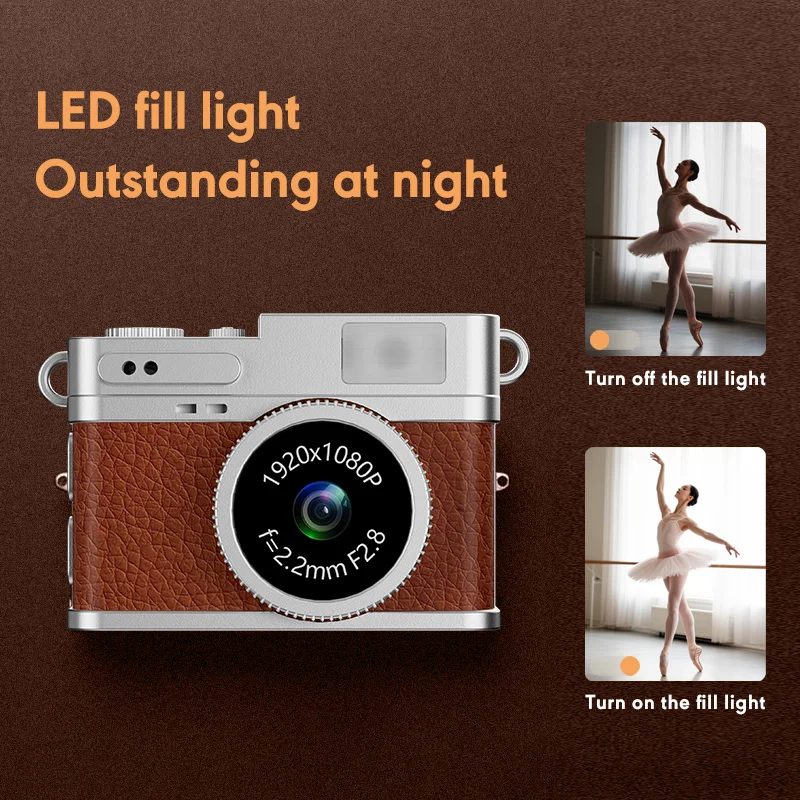 New Nano Lanyard Keychain Mini Digital Camera - 1080P HD