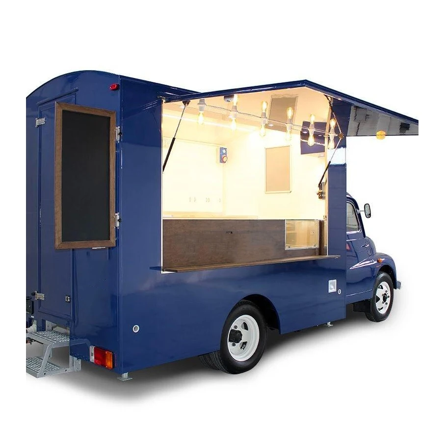 Custom Small Standard Concession Fast Food Trucks Mobile Food Trailer