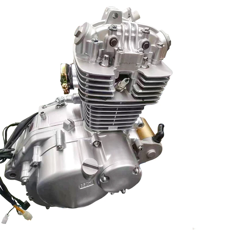 Suzuki GN125 125cc Engine Assembly - Air-Cooled, CDI Ignition for