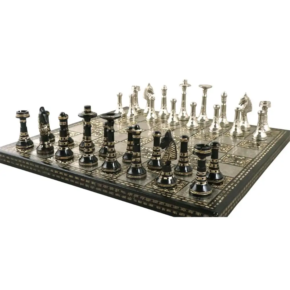 Staunton Chess Pieces Board Games Chess Sets For Adults And Kids Metal 