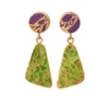 Purple , Green
