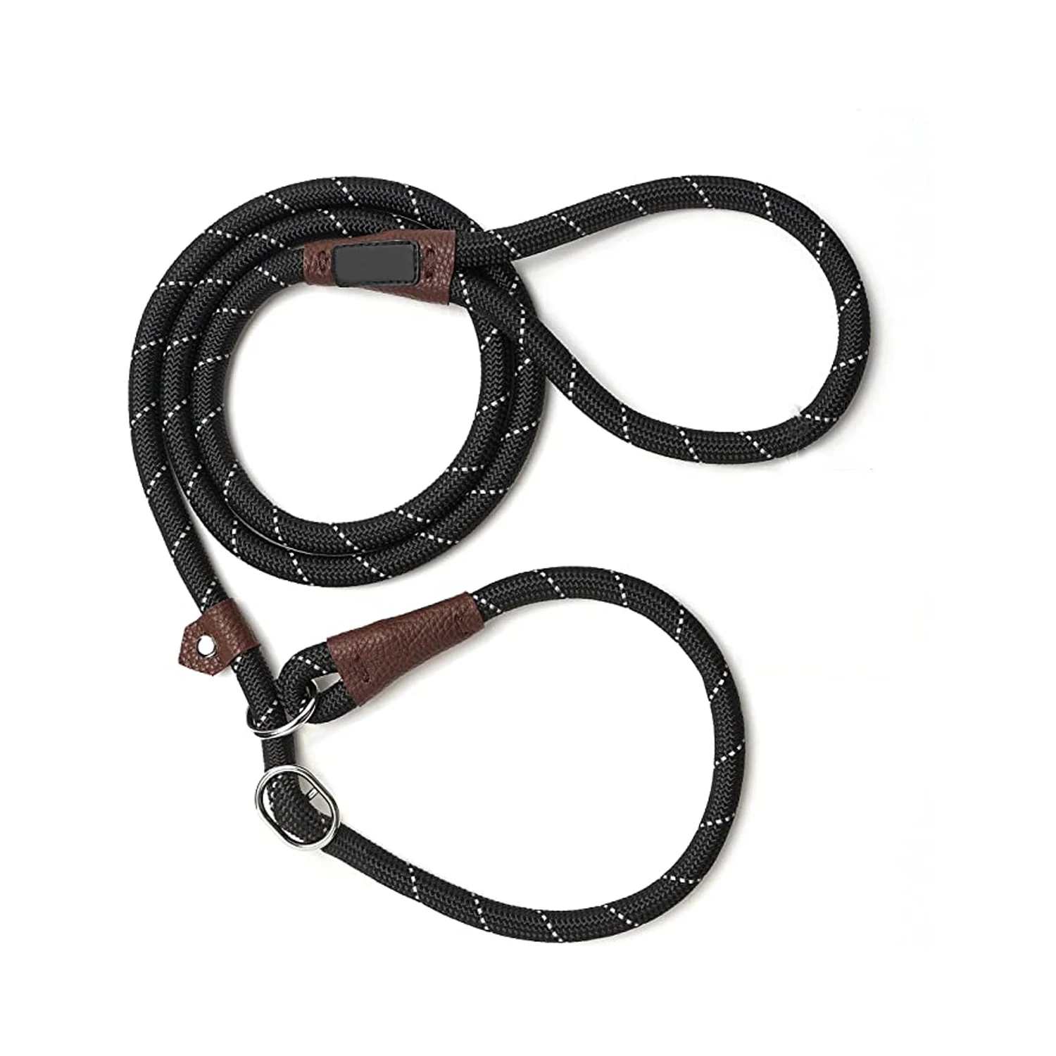 Handmade Genuine Dog Leash Leather Brown Strong Pet Dog Leash For