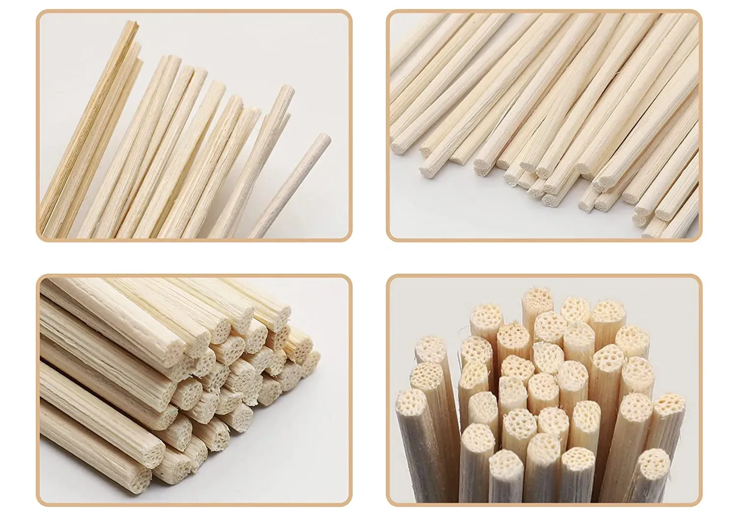 Air Freshener Rattan Stick Diffuser Scented Essential Oil Reed For Home