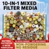 10 in 1 Materiale Filtrante