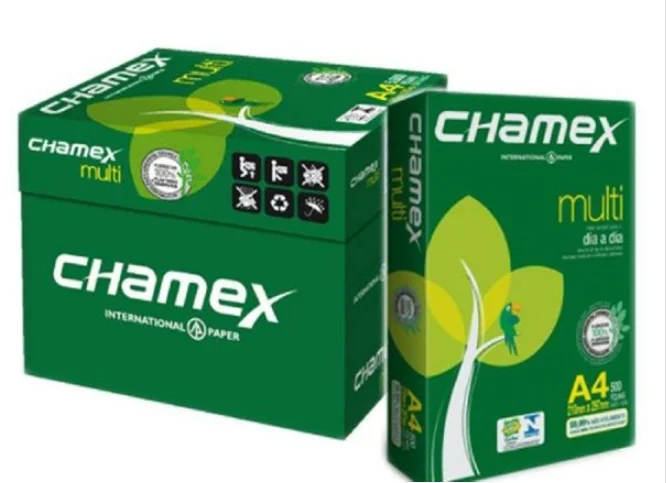 Cheap A4 Printer Paper - High Quality, Lowest Prices - Original 100% woodpulp Chamex A4 Copy Paper 70gsm 75gsm 80gsm