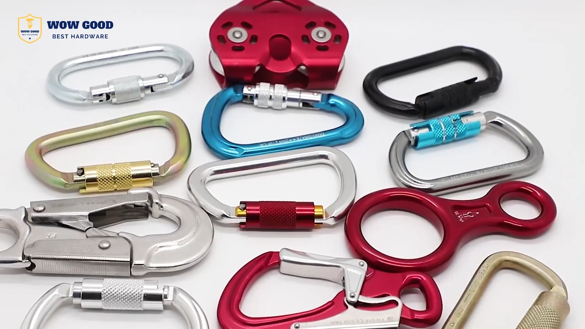 Industrial Strength Steel Oval Uiaa Ce Rated 25kn/5620lb Heavy Duty