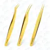 Pinzas para extensiones de pestañas