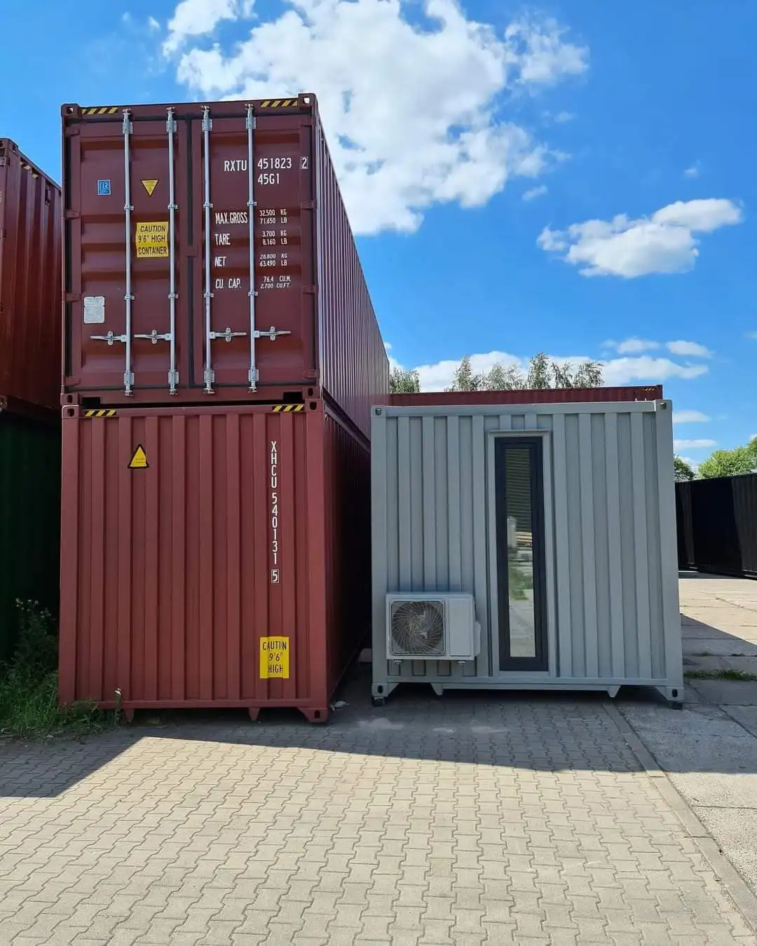 Standard Shipping Container Storage 20ft 40ft 40hc New And Used