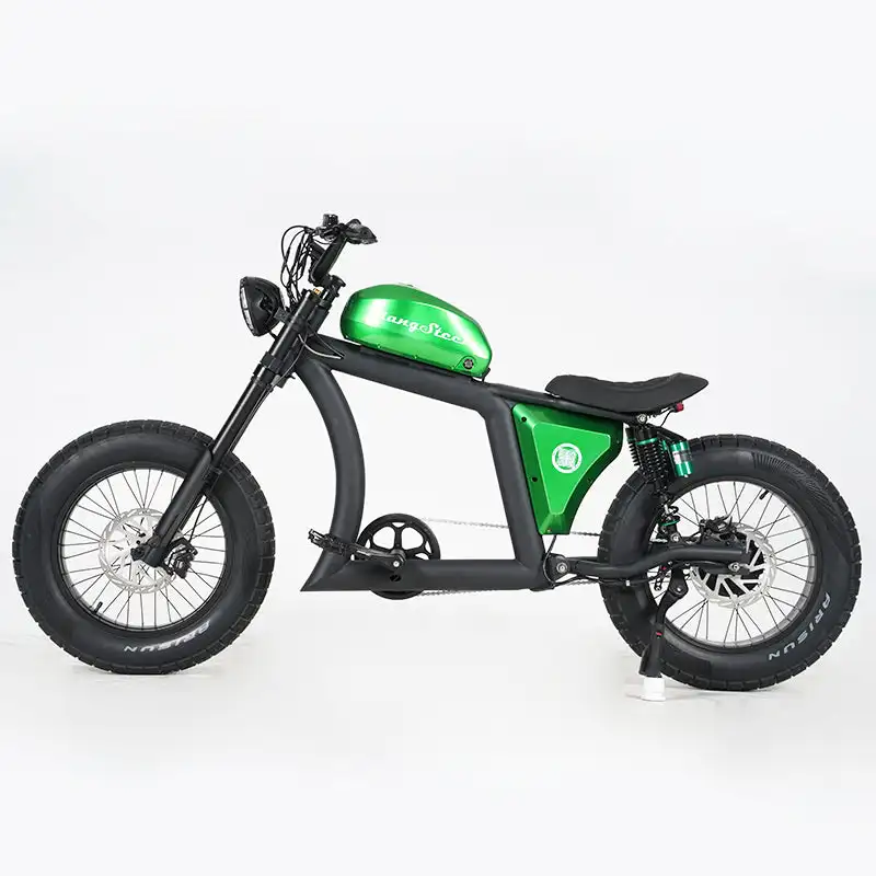 Mangosteen Chopper Electric Bike FT02 MINI 500W Motor 48V22.5AH Speed 25KM/H