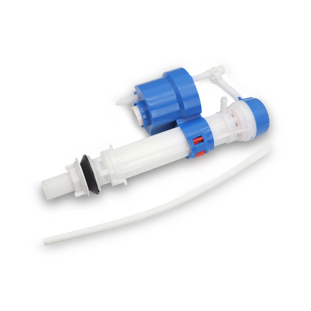 High Quality Adjustable Bottom Entry Plastic Inlet Fill Valve for Toilet Tank Anti-Siphon Design for Bathroom Use