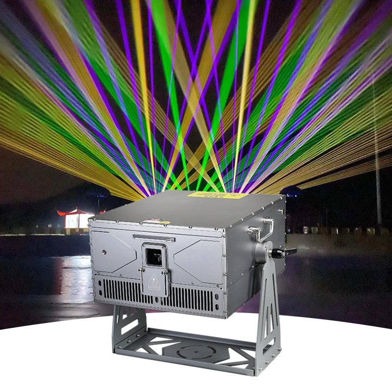 Projecteur Laser Rgb,30w,Rgb30w,Extérieur,Étanche,Système De Spectacle